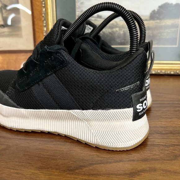 Sorel Women's Out N About III Low Sneakers Shoes Black Sea Salt Size US 7 - Picture 16 of 16